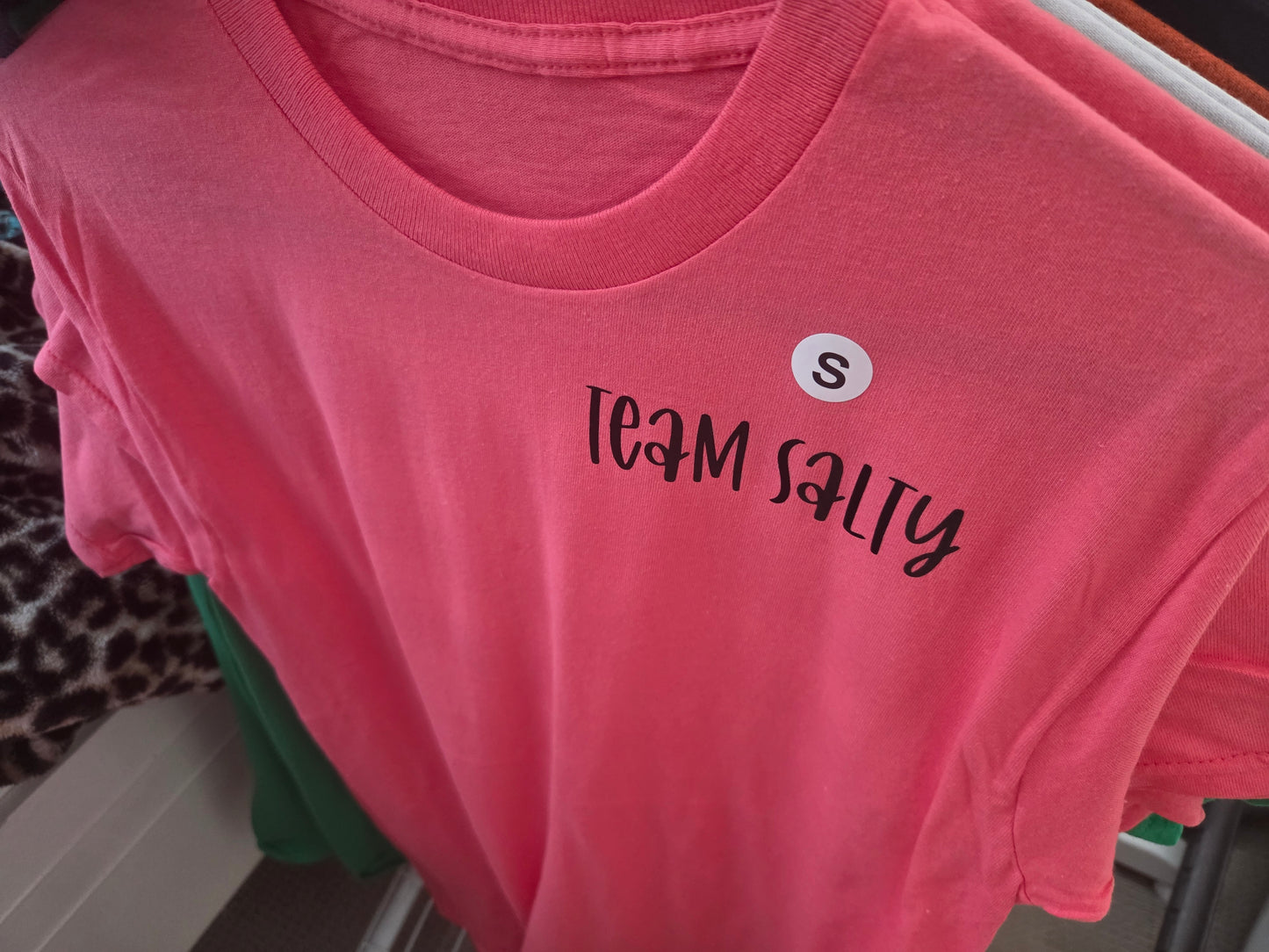 Team Salty T-Shirt - Tea Coral Silk