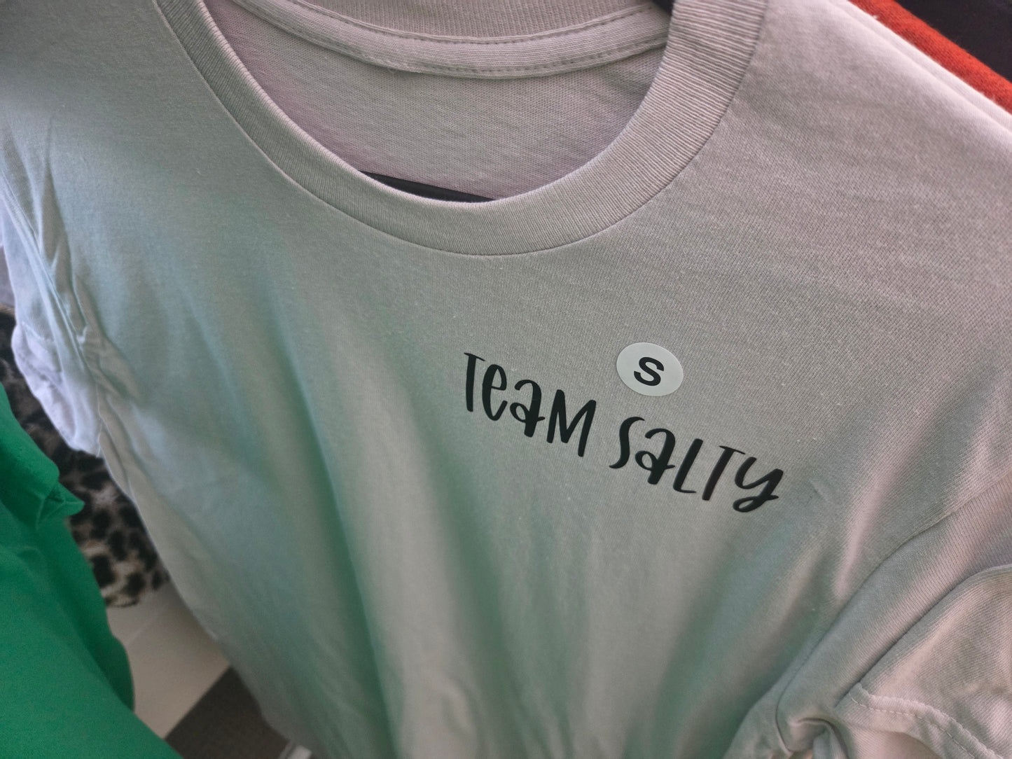 Team Salty T-Shirt - Ice Grey