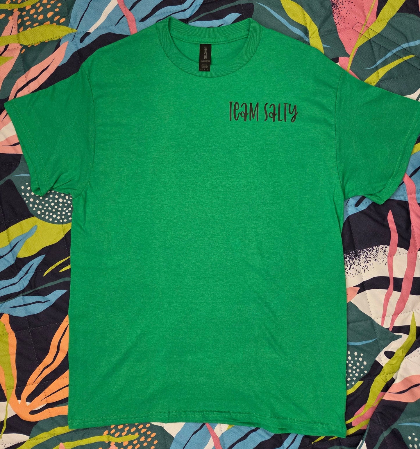 Team Salty T-Shirt - Irish Green