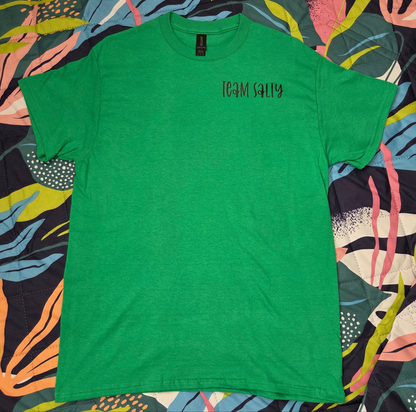 Team Salty T-Shirt - Irish Green