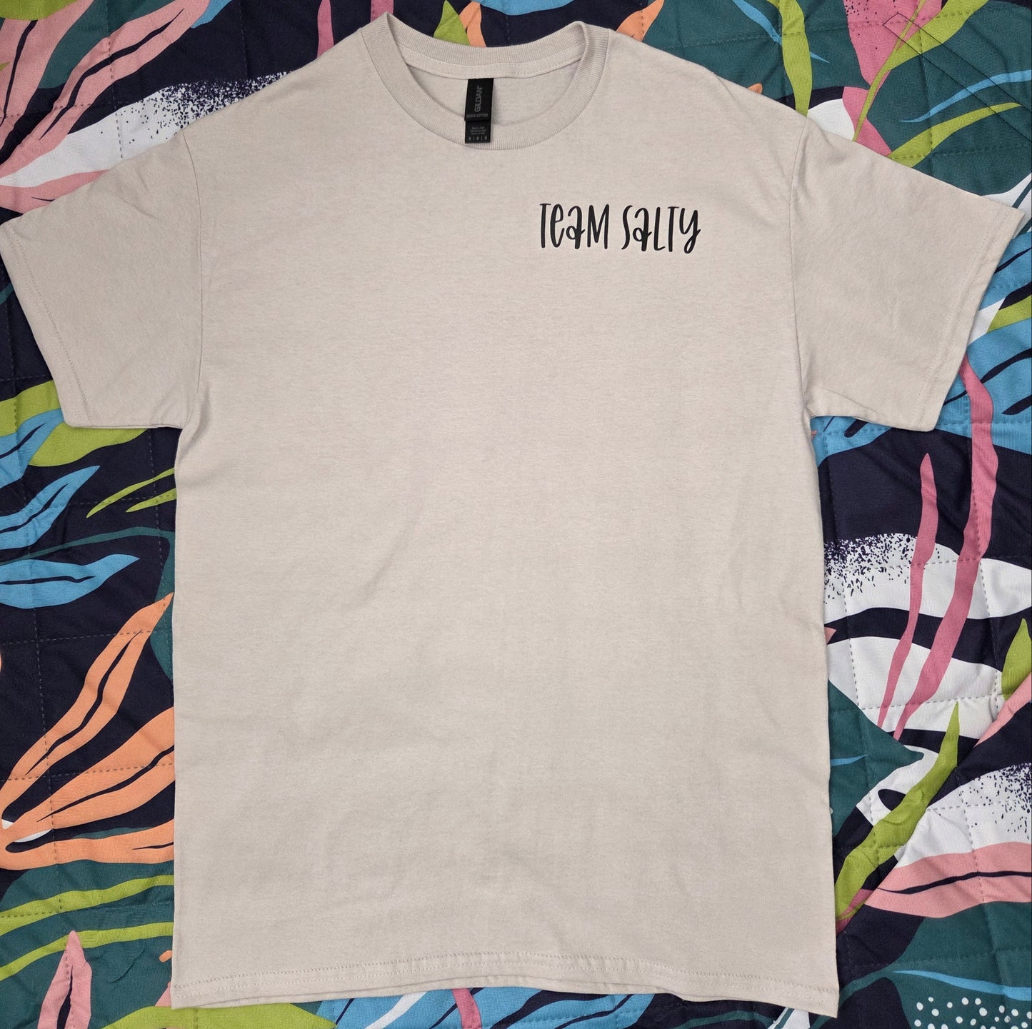 Team Salty T-Shirt - Ice Grey
