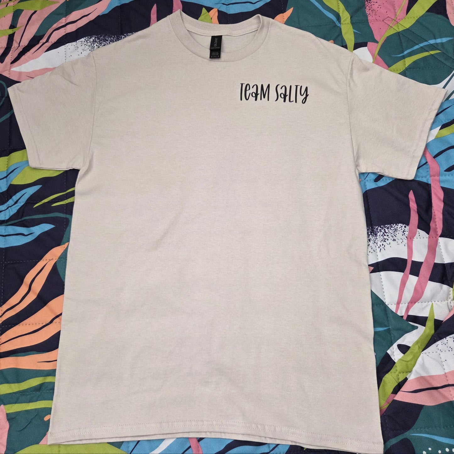 Team Salty T-Shirt - Ice Grey