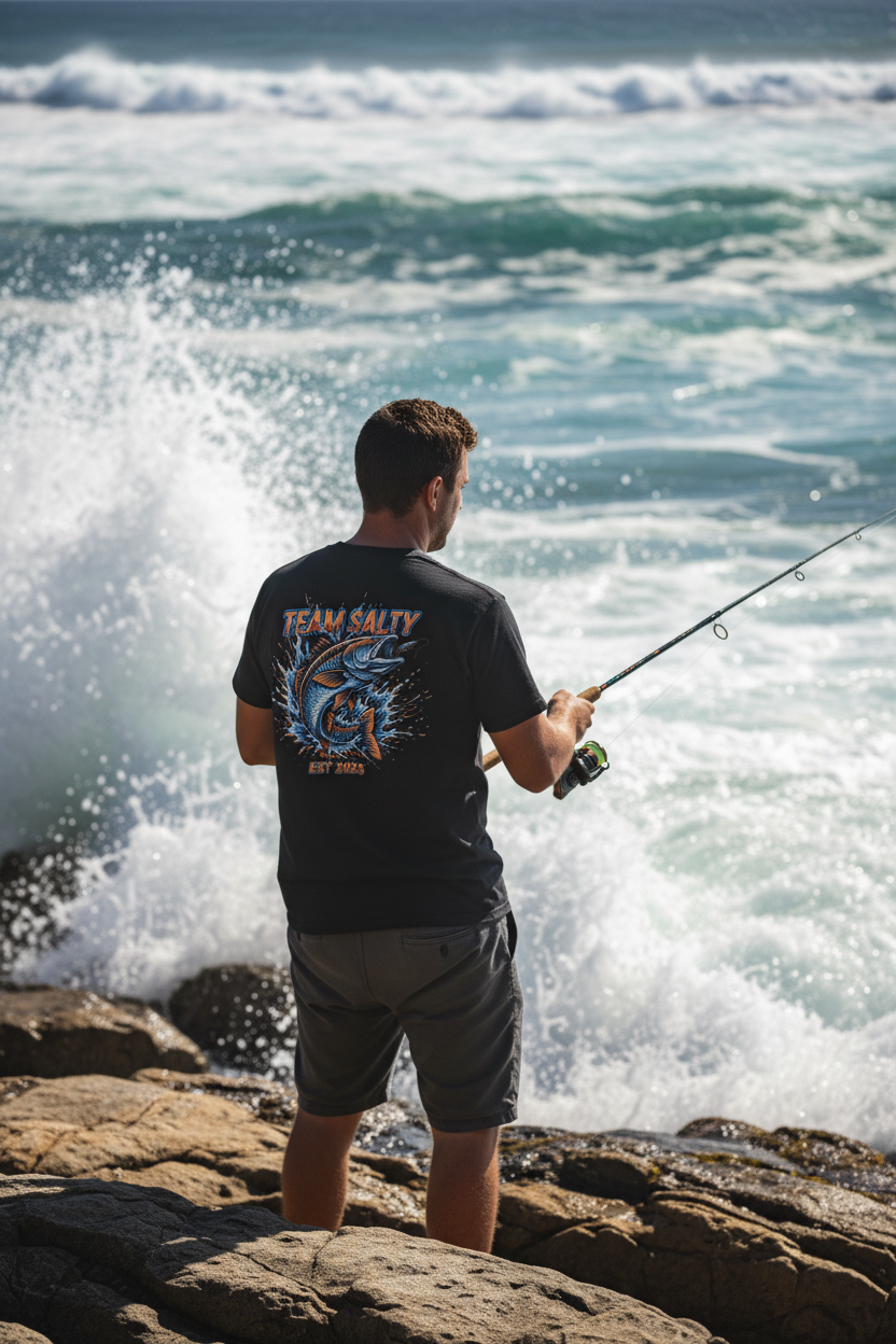 Barra-Mundi rock fishing