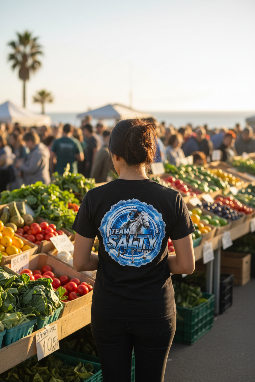 Farmers market female