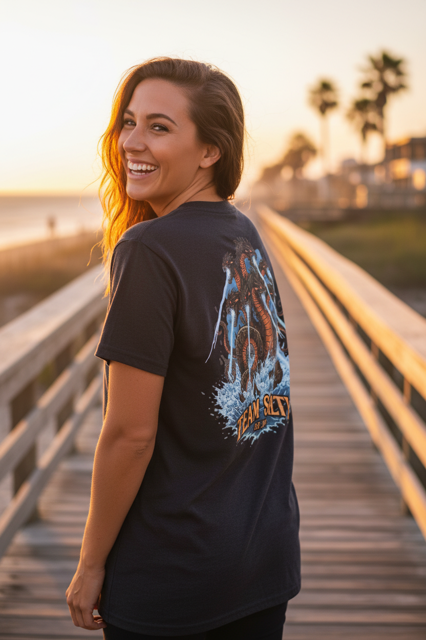 Leviathan woman boardwalk