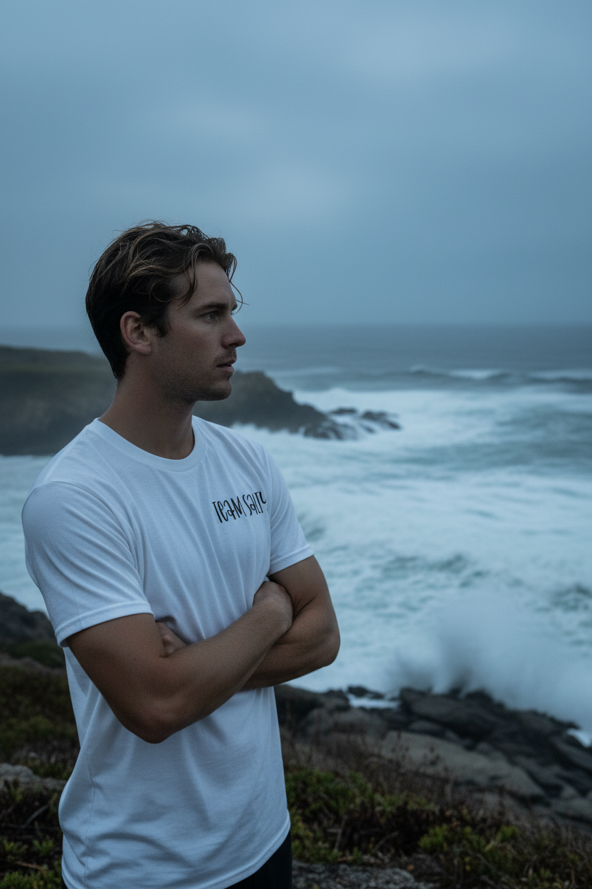 Pre-dawn surf check